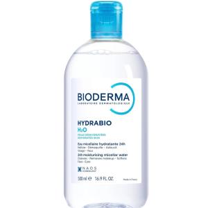 میسلار واتر آبرسان و پاک‌کننده آرایش بایودرما هیدرابیو H2O 500 میل