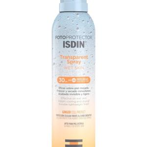 اسپری ضدآفتاب شفاف ایزدین وت اسکین SPF 30