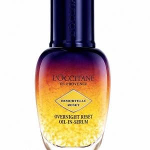 سرم شب بازسازی‌کننده ایمورتل اورنایت ریست لوکسیتان 50 میلی‌لیترLOccitane Immortelle Overnight Reset Oil-in-Serum 50ml