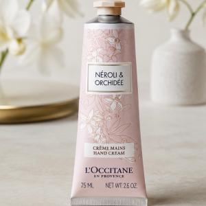 کرم دست شی‌باتر لوکسیتان با رایحه ارکیده- ۷۵ میلی‌لیترLoccitane- shea- hand- cream- neroli orchidee- 75ml