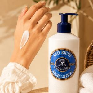 لوسیون بدن شی‌باتر غنی لوکسیتان ۲۵۰ میلی‌لیترloccitane-shea-butter-rich-body-lotion-250ml