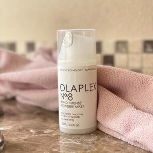 ماسک آبرسان و ترمیم‌کننده مو اولاپلکس شماره ۸ 100میلOLAPLEX No.8 Bond Intense Moisture Mask 100ml