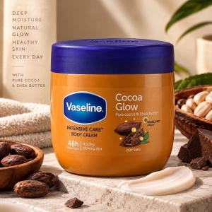 کرم بدن وازلین Cocoa Glow 400 میل