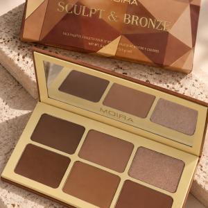 پالت کانتور و برنزر ۶ رنگ مویرا Sculpt  Bronze