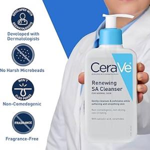 سراوی شوینده ضد جوش و لک RENEWING SA CLEANSER473ML